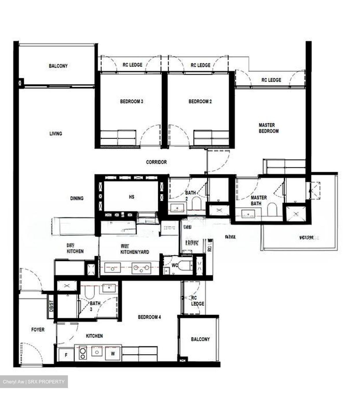 Piccadilly Grand (D8), Apartment #509767421